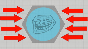 Diep.io - NEW INVISIBLE TANK / LANDMINE AND SMASHER / INVISIBLE TROLLING CLASS (Diep.io Update)