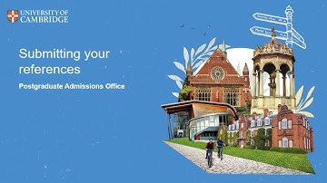 Submitting your references