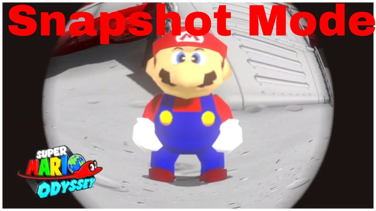 Super Mario Odyssey Snapshot Mode, 2 YouTube