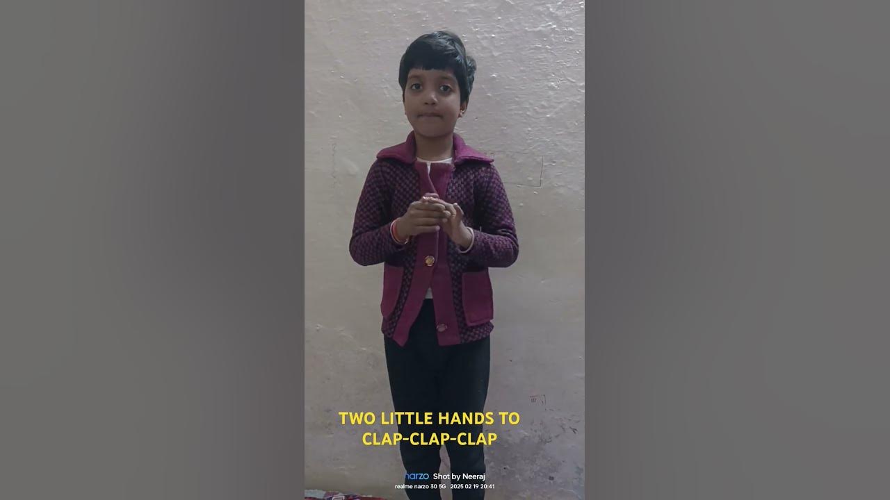 Two little hands to clap, clap, clap - YouTube