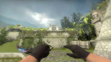 Knife Show Case #4 Karambit Case Hardened Blaze Pattern