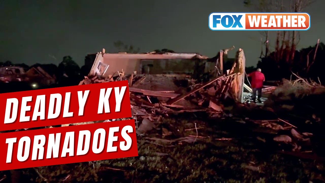 Deadly tornado leaves trail of damage in London, Kentucky