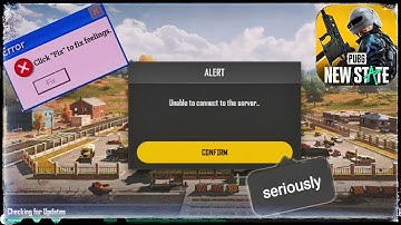 How to fix❓🛑unable to connect to server🛑 in |PUBG: New State|