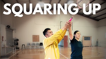 Master the Badminton V Grip Transition - How To Square Up Badminton Racket