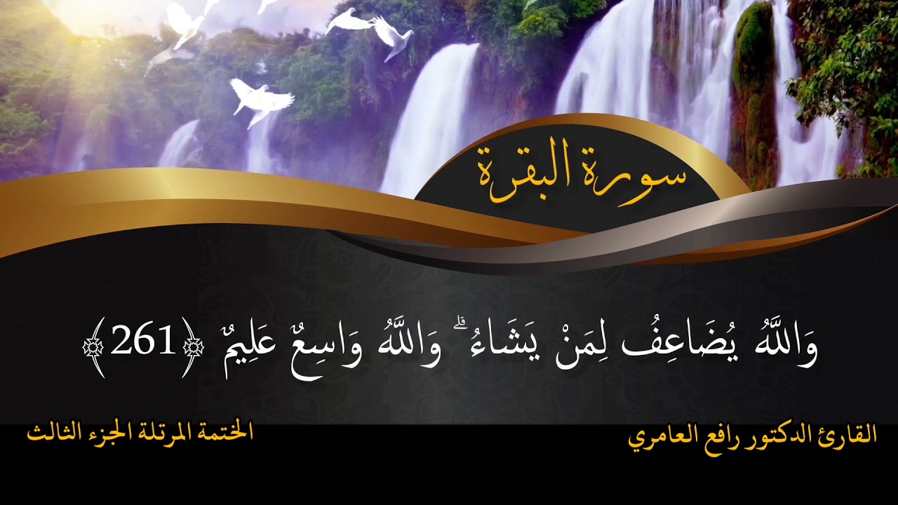 الجزء الثالث القارئ الدكتور رافع العامري || مونتاج امير العراقي