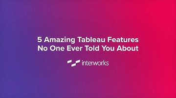 5 Amazing Tableau Features No One Ever Told You About - Data Pivot