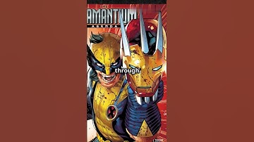 Adamantium vs Vibranium   #marvel #mcushorts #mcucomics