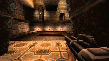 Quake 2 - Unit 3.4 Detention Center II - Uncommented Widescreen 60fps