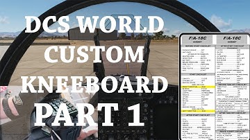 DCS World Custom Kneeboard