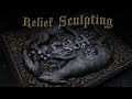 Relief Sculpting with Polymer Clay | Wolves Time Lapse Sculpture