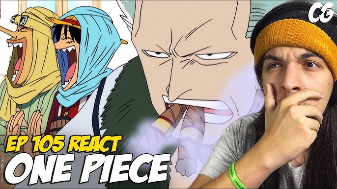 CHAPÉUS DE PALHA VS SMOKER - React One Piece EP 105 