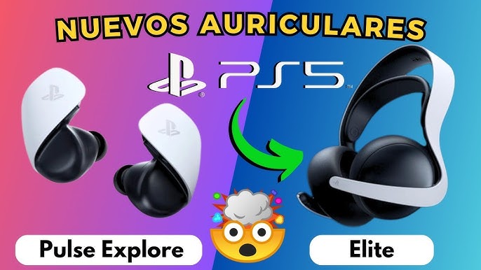NUEVOS Auriculares PS5 inalambricos pulse explore y elite 2023 2024  #playstation5 