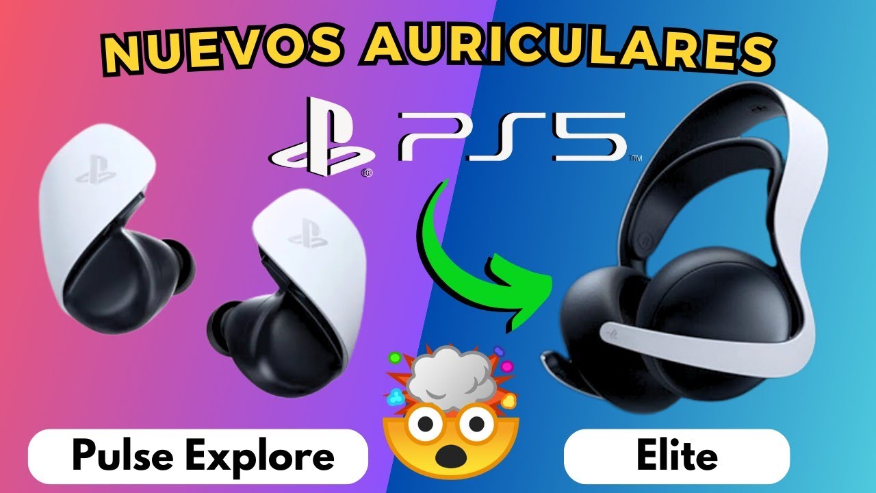 Headset gaming inalámbricos Sony Pulse Elite PS5 - Auriculares para consola  - Los mejores precios