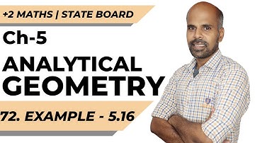 +2 | example 5.16 | Analytical Geometry | Class 12 | State Board | ram maths