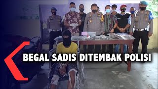 Polisi Tembak Begal Sadis di Binjai