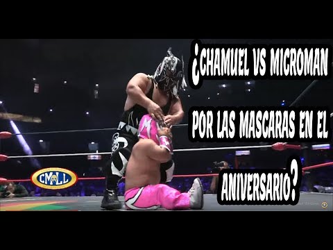 CHAMUEL VS MICROMAN SE RETAN POR LAS MASCARAS