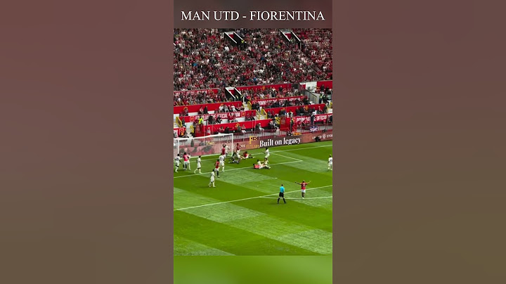 Bruno Fernandes Goal ( Machester United - Fiorentina )
