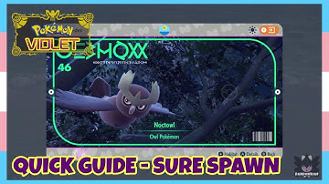 *Fixed Spawn* Where To Catch Noctowl In Pokemon Scarlet & Violet *The Teal Mask* | Quick Guide