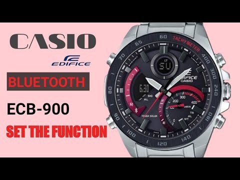 HOW TO SET CASIO EDIFICE BLUETOOTH ECB-900