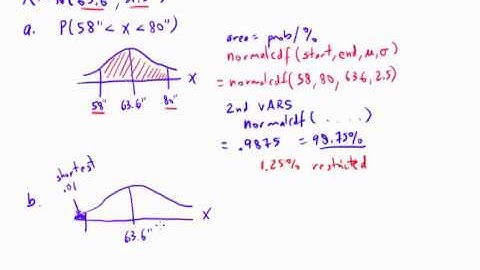 Normal Distribution Application Using TI-83 Calculator.mp4