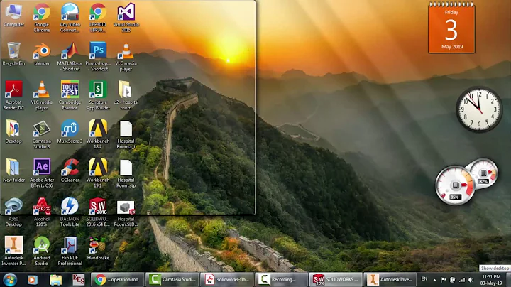 A CFD simulation about a hospital room using SOLIDWORKS flow simulation HVAC module