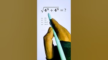 Very Nice Exponent Simplification Math Question With Square Root #shorts #maths #simplification