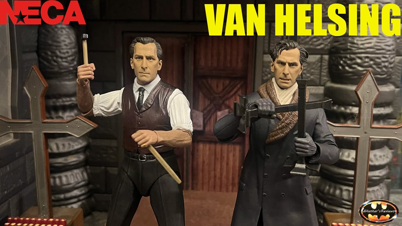 NECA Van Helsing Horror Of Dracula Peter Cushing Action Figure Review & Comparison