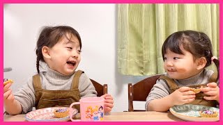 【ちびっこクッキング】ワクワクトッピング！チョコタルト作りに挑戦♪【Kids Mukbang】