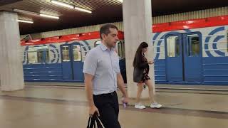 Станция метро "Бульвар Рокоссовского" - и самая крайняя в Сокольнической линии #metro #moscow