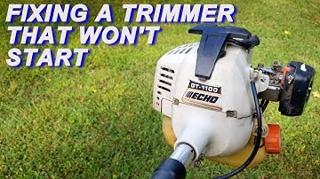 Fixing An Echo Trimmer That Won