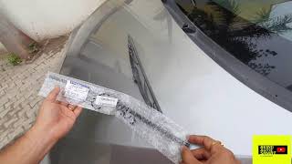 Replacing windshield Wiper Blades Rubber  Full procedure | SUZUKI BALENO | WIPER BLADES