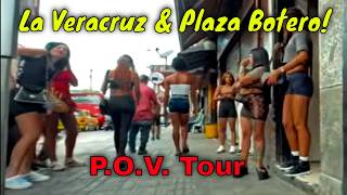 PLAZA BOTERO y LA VERACRUZ, Medellín 🇨🇴 | P.O.V. | Recorrido por el centro | 4k