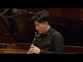 Han Kim plays George Gershwin’s Rhapsody in Blue for clarinet and piano