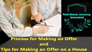 Step 7 in Buying a Home - Making an Offer to Buy a House by Real Estate Investing Unmasked 56 views 3 years ago 19 minutes