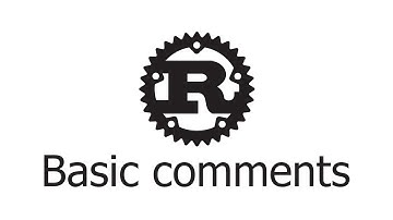 Let’s Rust—Basic comments—Learn Rust