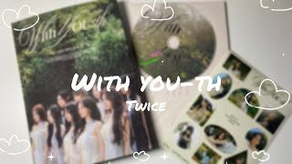 𐙚 Распаковка альбома Twice With you-th (forever ver.) ✮⋆˙