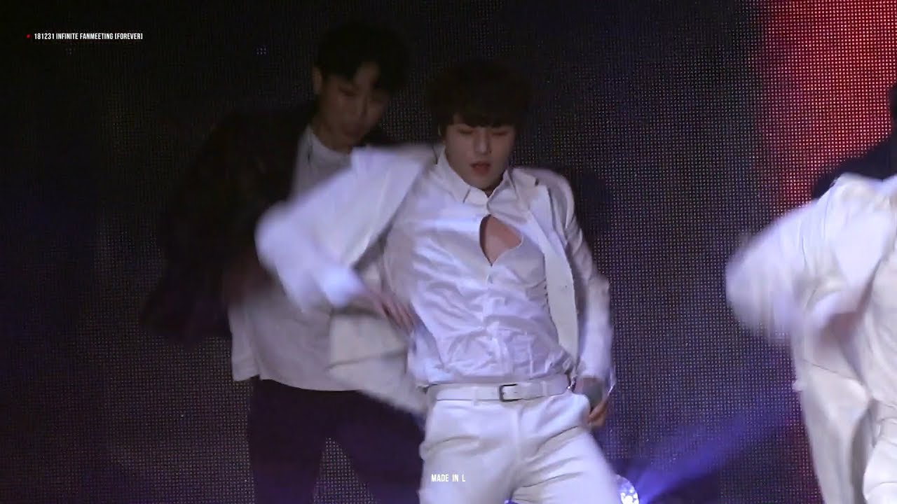 181231 INFINITE FANMEETING [FOREVER] - '태풍' 엘 명수 INFINITE L myungsoo FOCUS 4K