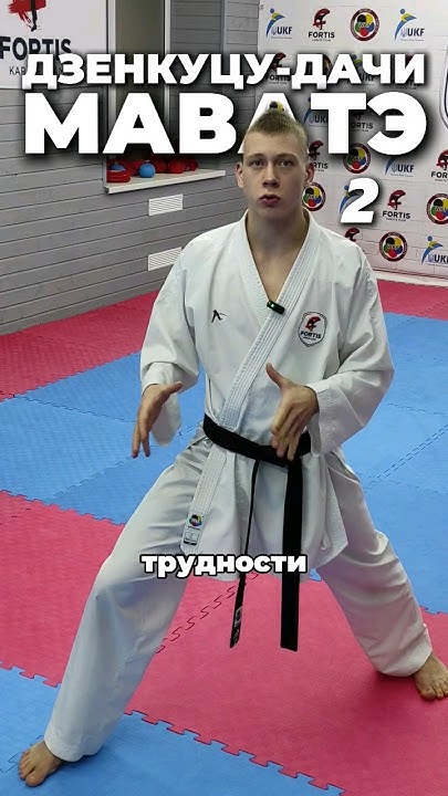МАВАТЭ 2 ДЗЕНКУЦУ-ДАЧИ #karate #tiktok #sport #wkf #kihon #каратэ - YouTube