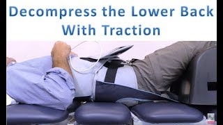 Lower Back Decompression Machine - Lumbar Mechanical Traction