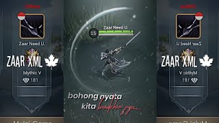 🎟PRESET AM MLBB AESTETHIC TERBARU 2023 -mlbb sad vibes | 🎶MUAK 'ARUMA'