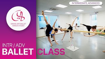 Ballet class for Intermediate and Advanced lv. / class with guest as a student #ballet #balletclass