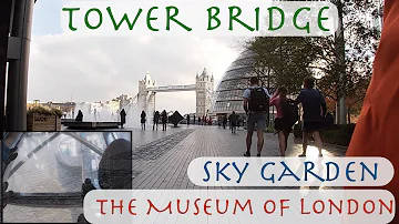 Tower Bridge Museum - Wheelchair Accessible Family Day out in London - The View from The Sky Garden