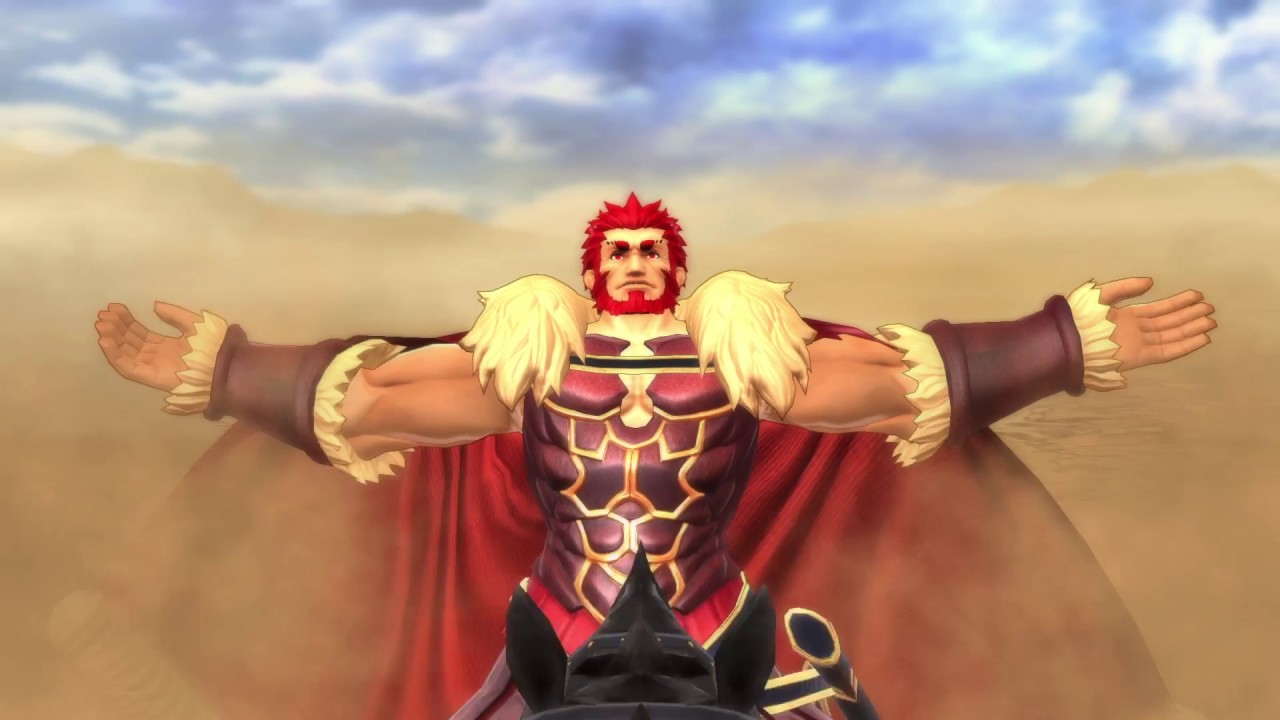 Fate Extella PS4 Pro Iskandar - Extella Maneuver and Noble Phantasm ...
