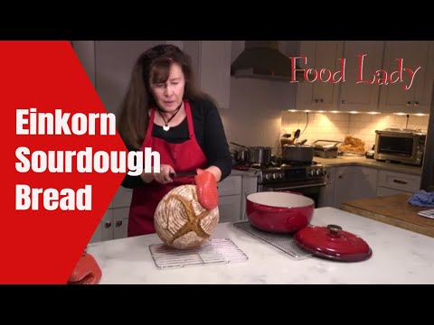 Einkorn Wheat Sourdough Boule-私はグルテンアレルギーと診断され、このパンを食べることができます!!!