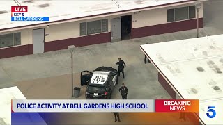 Report of possibly armed student prompts police response at Bell Gardens high school