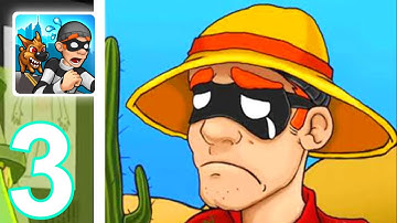 Robbery Bob - Gameplay Walkthrough (iOS, Android) Chapter 3 Complete All Levels Part-3