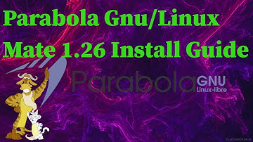 Parabola GNU/Linux Mate 1.26 Install Guide
