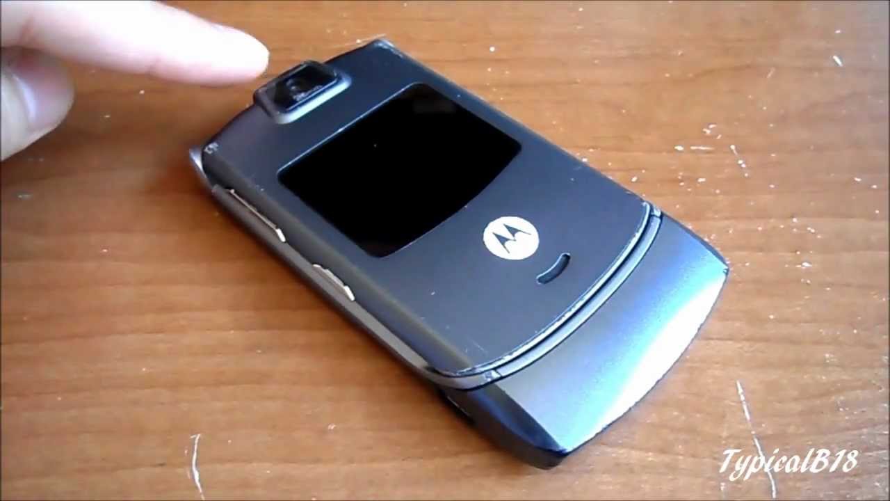 Motorola V3m (Sprint) Quick Look - YouTube