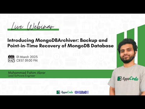 Introducing MongoDBArchiver Backup and Point-in-Time Recovery of MongoDB Database