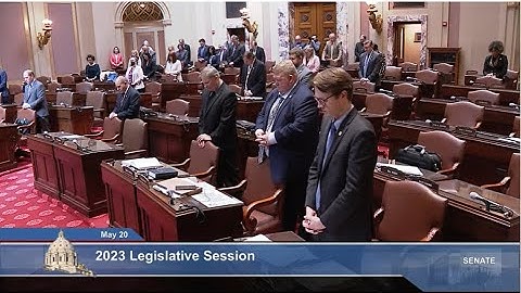 Senate Floor Session - Part 1 - 05/20/23